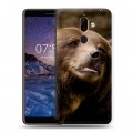 Дизайнерский пластиковый чехол для Nokia 7 Plus Медведи