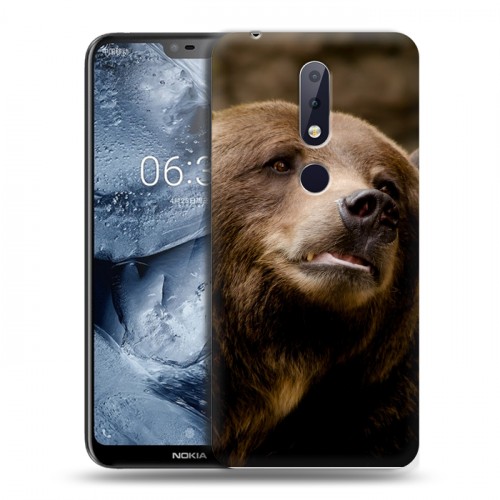 Дизайнерский силиконовый чехол для Nokia 6.1 Plus Медведи