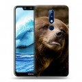 Дизайнерский пластиковый чехол для Nokia 5.1 Plus Медведи