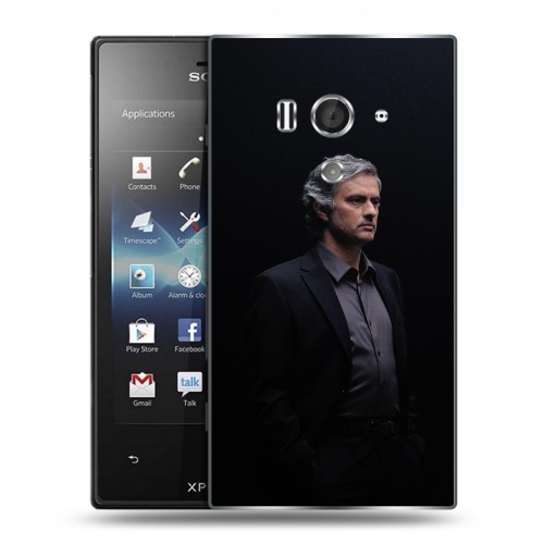 Дизайнерский силиконовый чехол для Sony Xperia acro S