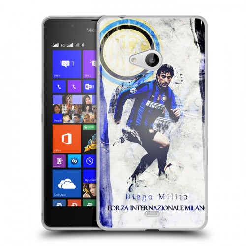 Дизайнерский пластиковый чехол для Microsoft Lumia 540