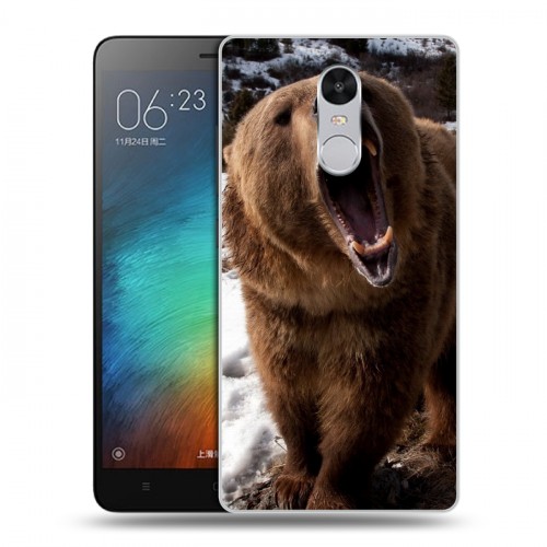 Дизайнерский силиконовый чехол для Xiaomi RedMi Pro Медведи