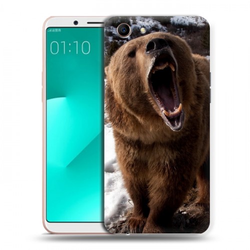 Дизайнерский пластиковый чехол для OPPO A83 Медведи