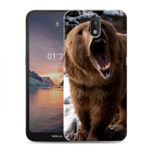 Дизайнерский силиконовый чехол для Nokia 1.3 Медведи