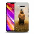 Дизайнерский пластиковый чехол для LG G8 ThinQ Медведи