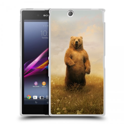 Дизайнерский пластиковый чехол для Sony Xperia Z Ultra  Медведи