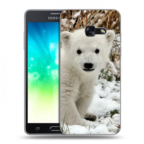 Дизайнерский пластиковый чехол для Samsung Galaxy A3 (2017) Медведи
