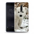Дизайнерский пластиковый чехол для Nokia 5 Медведи