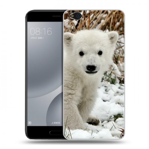 Дизайнерский пластиковый чехол для Xiaomi Mi5C Медведи