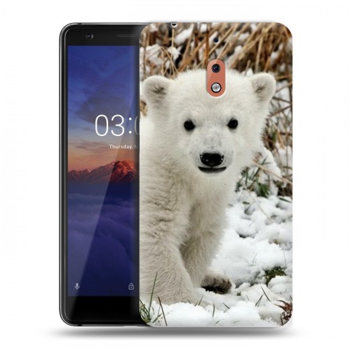 Дизайнерский силиконовый чехол для Nokia 2.1 Медведи