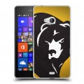 Дизайнерский пластиковый чехол для Microsoft Lumia 540 Медведи