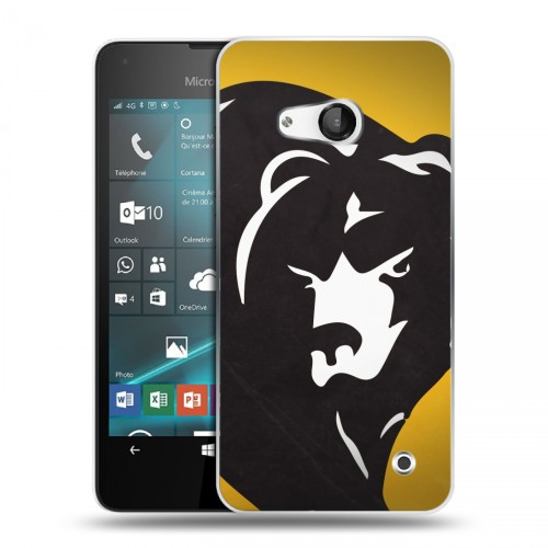 Дизайнерский пластиковый чехол для Microsoft Lumia 550 Медведи