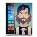 Дизайнерский пластиковый чехол для Microsoft Lumia 435