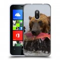 Дизайнерский пластиковый чехол для Nokia Lumia 620 Медведи