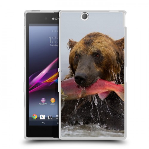 Дизайнерский пластиковый чехол для Sony Xperia Z Ultra  Медведи