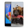 Дизайнерский силиконовый чехол для Huawei Honor 3 Медведи