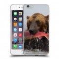 Дизайнерский силиконовый чехол для Iphone 6 Plus/6s Plus Медведи