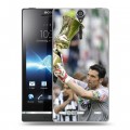 Дизайнерский пластиковый чехол для Sony Xperia S