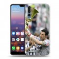 Дизайнерский силиконовый с усиленными углами чехол для Huawei P20 Pro