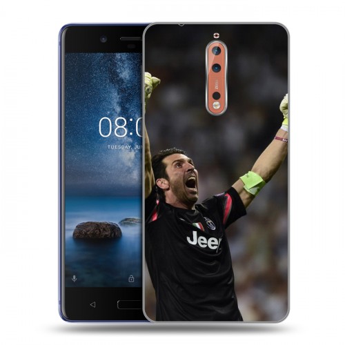 Дизайнерский пластиковый чехол для Nokia 8