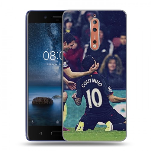 Дизайнерский пластиковый чехол для Nokia 8