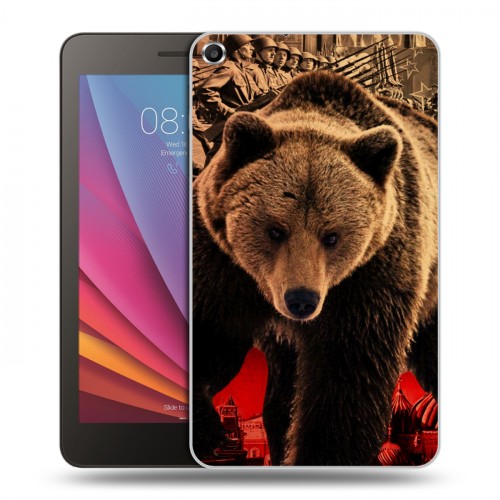 Дизайнерский силиконовый чехол для Huawei MediaPad T1 7.0 Медведи