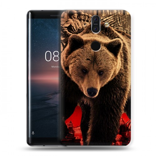 Дизайнерский пластиковый чехол для Nokia 8 Sirocco Медведи