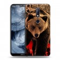 Дизайнерский пластиковый чехол для Nokia 6.1 Plus Медведи