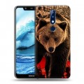 Дизайнерский силиконовый чехол для Nokia 5.1 Plus Медведи