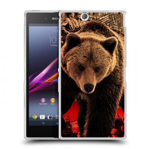 Дизайнерский пластиковый чехол для Sony Xperia Z Ultra  Медведи