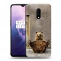 Дизайнерский пластиковый чехол для OnePlus 7 Медведи