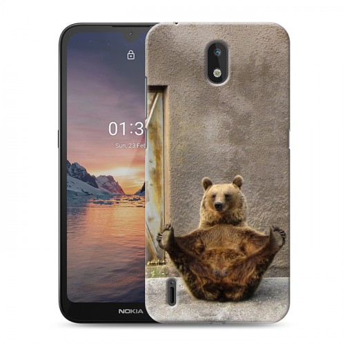 Дизайнерский силиконовый чехол для Nokia 1.3 Медведи