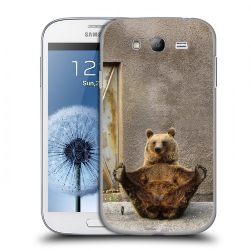 Дизайнерский пластиковый чехол для Samsung Galaxy Grand Медведи