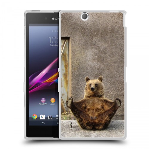 Дизайнерский пластиковый чехол для Sony Xperia Z Ultra  Медведи