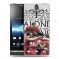 Дизайнерский пластиковый чехол для Sony Xperia S