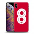 Дизайнерский силиконовый чехол для Iphone Xs Max