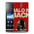 Дизайнерский пластиковый чехол для Sony Xperia S