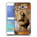 Дизайнерский пластиковый чехол для Samsung Galaxy J5 Медведи