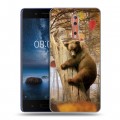 Дизайнерский пластиковый чехол для Nokia 8 Медведи