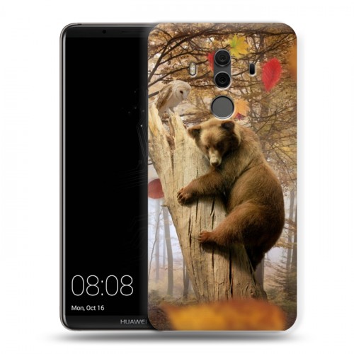 Дизайнерский пластиковый чехол для Huawei Mate 10 Pro Медведи