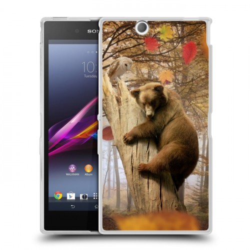 Дизайнерский пластиковый чехол для Sony Xperia Z Ultra  Медведи