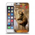 Дизайнерский силиконовый чехол для Iphone 6 Plus/6s Plus Медведи