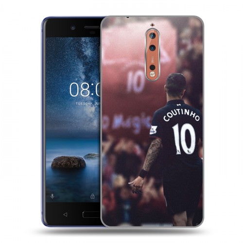 Дизайнерский пластиковый чехол для Nokia 8