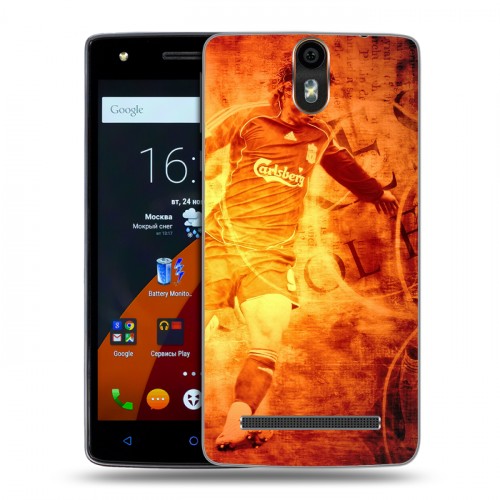 Дизайнерский силиконовый чехол для Wileyfox Storm