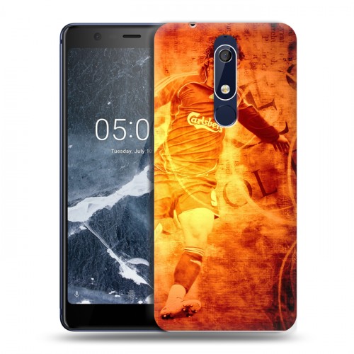 Дизайнерский пластиковый чехол для Nokia 5.1