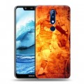 Дизайнерский силиконовый чехол для Nokia 5.1 Plus