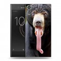 Дизайнерский пластиковый чехол для Sony Xperia XZs Медведи