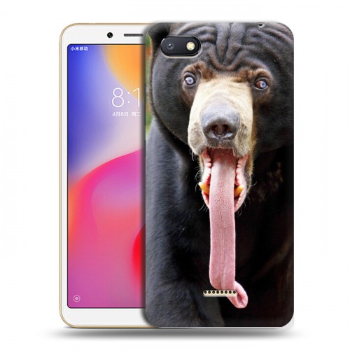 Дизайнерский пластиковый чехол для Xiaomi RedMi 6A Медведи