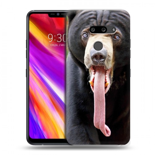 Дизайнерский пластиковый чехол для LG G8 ThinQ Медведи