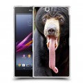 Дизайнерский пластиковый чехол для Sony Xperia Z Ultra  Медведи